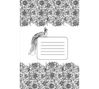 Floral Journal Notebook: Aesthetic Flower Design Writing Journal: 6x9 Writing Notebook | 100 Pages for Thoughts, Goals & Creativity