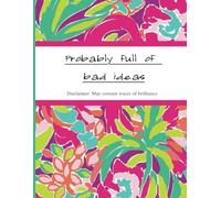 Floral Joyful Notebook: Write with Joy, Bloom with Ideas | Blank, lined, size 8.5x11, 100 page notebook