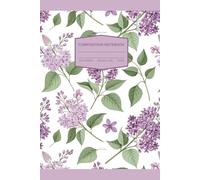 Floral Lined Grander Lilac Notebook - Soft Cover Journal, Cute Feminine Writing Journal for Women and Girls: Beautiful Flower Lilac Pattern Notebook ... Note-taking, School, or as a Thoughtful Gift