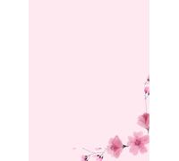 Floral Lined Journal: Pink Flower Notebook for Writing, Note-Taking and Daily Reflection | 130 lined pages: Blank and Lined Pages | Perfect for Teens, Women, and Self-Care Writing