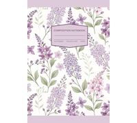 Floral Lined Lilac bloom Notebook - Soft Cover Journal, Cute Feminine Writing Journal for Women and Girls: Beautiful Flower Pattern Notebook With ... Note-taking, School, or as a Thoughtful Gift