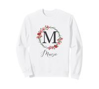 Floral Maisie Nome Fiori Nome Personalizzato Maisie Felpa