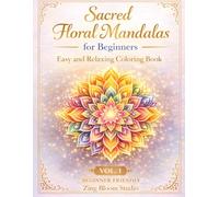 Floral Mandala Coloring Book: 40 Relaxing and Stress Relief Designs for Adults
