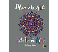 Floral Mandala Magic: A Relaxing Coloring Book