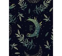 Floral Moon 2026 7.5 X 9.5 Booklet Monthly Planner