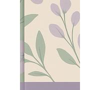 Floral Notebook: Aesthetic Lined Journal for Writing, Notes, and Ideas: Beautiful Soft Floral Design | 120 Lined Pages | 6" x 9" Hardcover Notebook