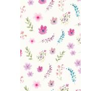 Floral Notebook Journal for Creative Souls: Ruled Lined Pages on Cream Paper for Writing, Notes & Creative Expression - A Beautiful Gift for Women and Girls