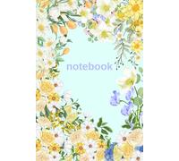 Floral Notebook: Notebook flower: Pastel Watercolor Flowers Journal (Diary, Notebook)