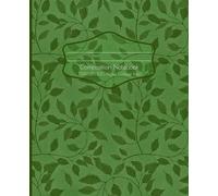 Floral notebook-Pastel leaf motif journal for men and women: Soft-cover notebook for writing, home, and school