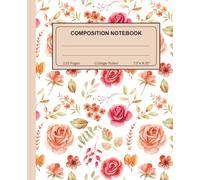 Floral Notes & Daydreams | A Journal for Bright Minds | Illustrated Notebook for Creative Thinkers | A Composition Companion: A Blossoming Space for Thoughts Doodle and Discovery