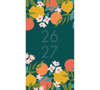 Floral Punch 2-Year 2026-27 3.5 X 6.5 Monthly Pocket Planner