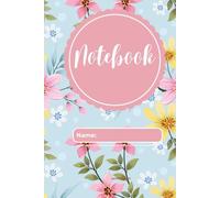 Floral Serenity: A Pink and Blue Flower Journal for Writing and Inspiration
