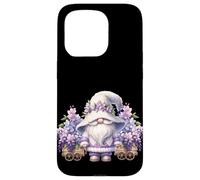 Floral Spring Gnome With Wisteria Plants For Women Gardener Custodia per iPhone 15 Pro
