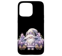 Floral Spring Gnome With Wisteria Plants For Women Gardener Custodia per iPhone 15 Pro Max