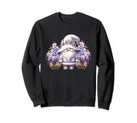Floral Spring GNOME with Wisteria Plants for Women Gardener Felpa