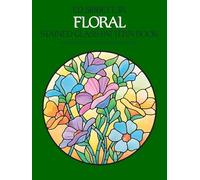 Floral Stained Glass Pattern Book