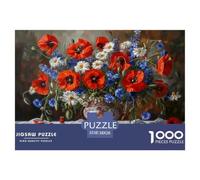 Floral Still Life Painting Materiale Resistente Ai Colori Attività Rilassante, Perfetta Per Ridurre Ansia E Godersi La Calma 38x26cm/1000pcs