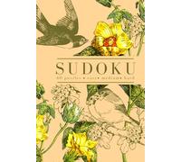 Floral Sudoku Puzzle Book: Easy, Medium, and Hard - One Puzzle Per Page - Vintage Swallows