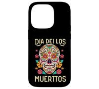 Floral Sugar Skull Day of Dead Dia de Los Muertos Donne Ragazza Custodia per iPhone 14 Pro