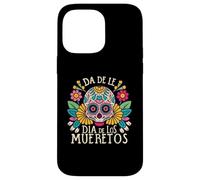 Floral Sugar Skull Day of Dead Dia de Los Muertos Donne Ragazza Custodia per iPhone 14 Pro Max