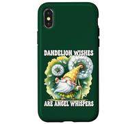 Floral Summer Gnome For Garden Mom With Dandelion Wishes Custodia per iPhone X/XS