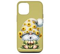 Floral Summer Gnome Make A Little Wish Dandelion Flower Custodia per iPhone 12/12 Pro