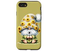 Floral Summer Gnome Make A Little Wish Dandelion Flower Custodia per iPhone SE (2020) / 7 / 8