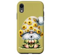 Floral Summer Gnome Make A Little Wish Dandelion Flower Custodia per iPhone XR