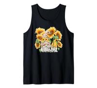 Floral Sunflower GNOME for Hippies And Spring Cute Gardener Canotta