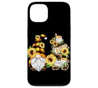 Floral Sunflower Gnome For Hippies & Gardener - Hello Summer Custodia per iPhone 13
