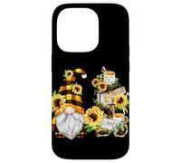 Floral Sunflower Gnome For Hippies & Gardener - Hello Summer Custodia per iPhone 14 Pro