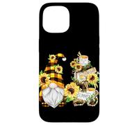 Floral Sunflower Gnome For Hippies & Gardener - Hello Summer Custodia per iPhone 15