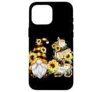 Floral Sunflower Gnome For Hippies & Gardener - Hello Summer Custodia per iPhone 16 Pro Max