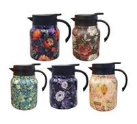 Floral Thermal Tea Kettle - 316 in acciaio caraffa con capacità e
