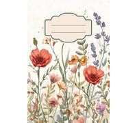 Floral Whispers: A Notebook of Calm & Creativity