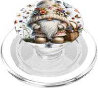 Floral Wildflower Butterfly Gnome Patterns For Mom Flower PopSockets PopGrip per MagSafe