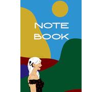 "Floral Woman in the Desert - Artistic Lined Notebook | 120 Pages": "A surreal desert scene with a floral-dressed elder - capturing memories, mystery, and meaning through a lined notebook."