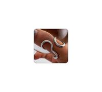 FloralGrace 1 pezzo anelli oro anelli impermeabili, anelli impilabili dichiarazione, anello asimmetrico oro donna, gioielli chunky spessi, anelli ondulati donna oro