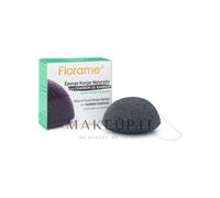 Florame Spugna Konjac Naturale Carbone Bambù Purezza Pelli Miste Grasse - Strumenti estetici