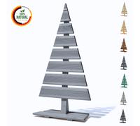 Floranica Albero di Natale in legno di larice Decorazione natalizia fatto a mano