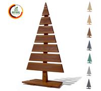 Floranica Albero di Natale in legno di larice Decorazione natalizia fatto a mano