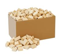 Floranica Bricchetti di Legno 20kg, Tronchetti Pressati per Stufa e Camino, Lunga Durata