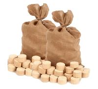 Floranica Bricchetti Legno pressato 100% 2 x 12,5 kg Pellet per Stufa Bricchetti Ideali per Caminetto Stufa Legnetti accendifuoco Legna da ardere Alto Potere Calorifico Basso Fumo