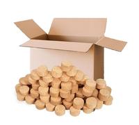 Floranica Bricchetti Legno pressato 100% 20 kg Pellet per Stufa Bricchetti Ideali per Caminetto Stufa Legnetti accendifuoco Legna da ardere Alto Potere Calorifico Basso Fumo