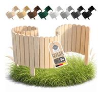 Floranica Palizzata Deco Legno Legno naturale 100 cm, altezza 40 cm