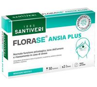 SANTIVERI Florase Ansia Plus 30 Capsule - Integratore Per Il Tono Dell'Umore
