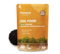 Florasoul® | Ammendante BIO per Terreno Sabbioso | Trattiene Acqua e Nutrienti nella Terra Secca | Migliora Fertilità e Radicazione | Granulare per Orto, Prato e Fiori | 3kg per 50m²