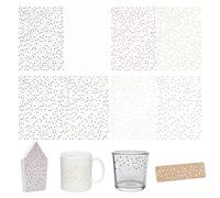 FloraVigo Rub On Sticker circa A5 19 x 14 cm - Scritta decorativa per compleanno, Keraflott, matrimonio, casa, pellicola adesiva per mobili, vetro, legno, album fotografico, decorazioni fai da te