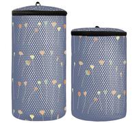 Floreale (20) Borsa per lavaggio scarpe da ginnastica Borsa per lavatrice 2 pezzi Borsa per scarpe da lavanderia Borsa per scarpe lavabile, floreale (20), taglia unica, moderna, Floreale (20), Taglia