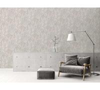 Floreale Carta Da Parati IN Tessuto Non Dolcemente Colori E Matter Optik - Grau